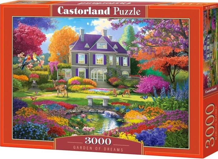 Actual product image Castorland Puzzle 3000 Days Garden of Dreams (3000 pieces)