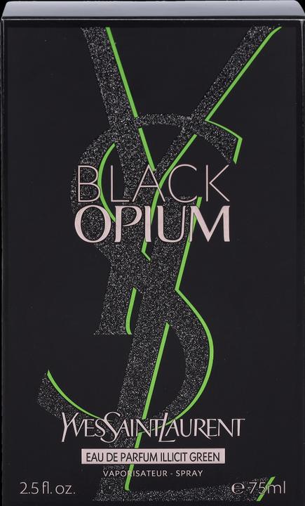 Actual product image Yves Saint Laurent Black Opium Illicit Green Eau de Parfum (Eau de parfum, 75 ml)