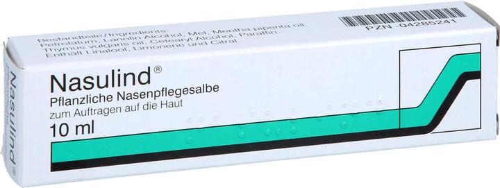 Produktbild Steierl Nasulind Pflanzliche Nasenpflegesalbe, 10 ml Salbe (1 Stück)