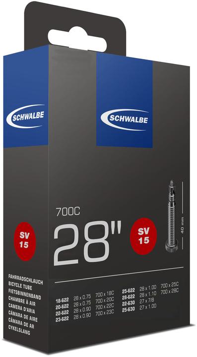 Immagine prodotto Schwalbe SV15 (Presta (SV), 28", 40 mm)