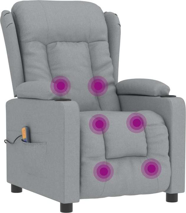 Actual product image VidaXL Elektrischer Massagesessel