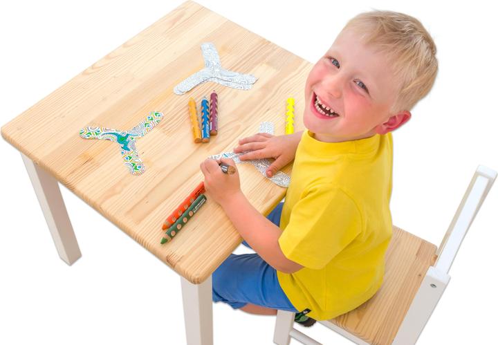 Actual product image Tic Toys Boomerangs to design yourself, 30 pieces