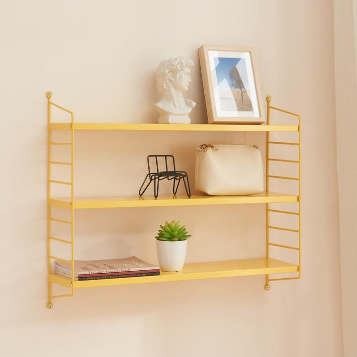 Immagine prodotto En.Casa Scaffale a muro modulare Strängnäs Giallo, opaco