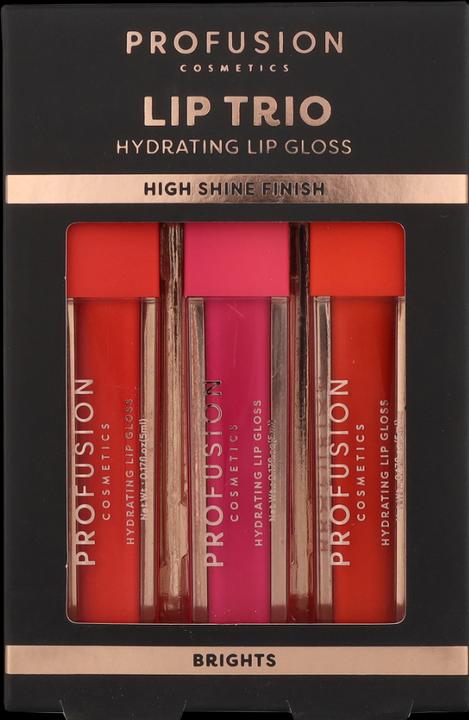 Profusion Cosmetics Lip Gloss Trio Set