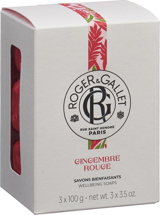 Roger & Gallet Boite 3 Savons (Savon dur, 300 ml)