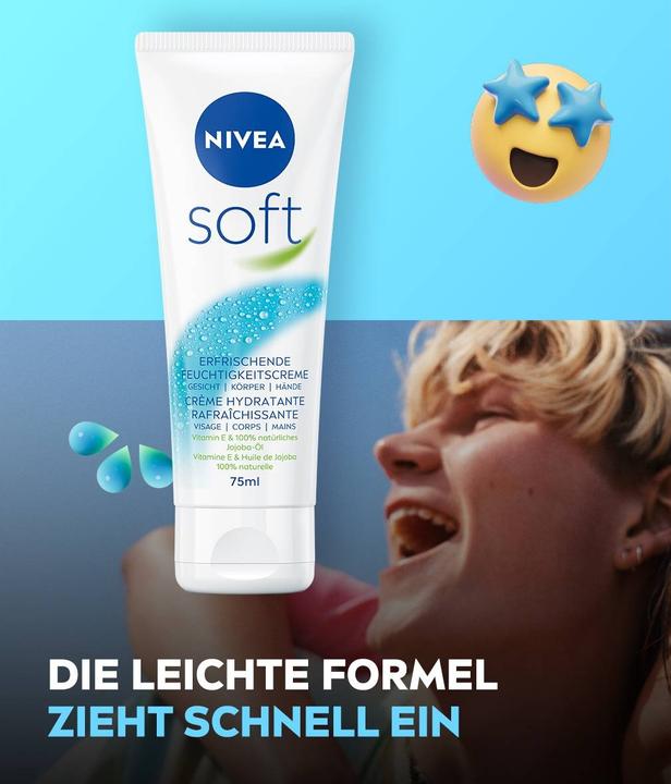 Produktbild NIVEA Soft Tube DUO (Körpercreme, 150 ml)