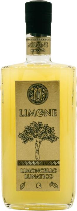 Actual product image Milone MILENO LUNATICO Limoncello liqueur / (1 x 70 cl)