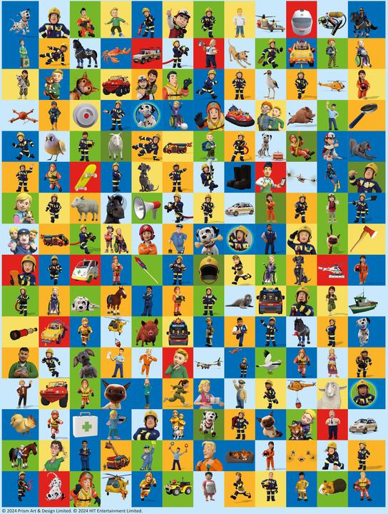 Produktbild Panini Feuerwehrmann Sam: 1001 Sticker: Stickern - Rätseln - Ausmalen