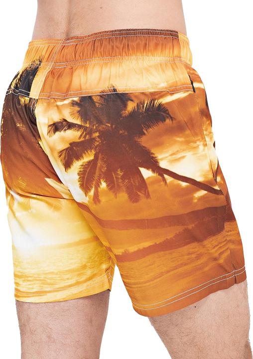 Image du produit Crosshatch Hommes Beach Dream Sunset Short de natation (L)