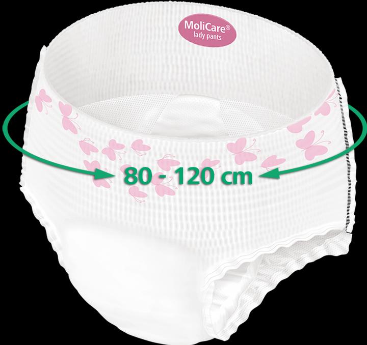 Actual product image MoliCare lady pants (8 x, M)