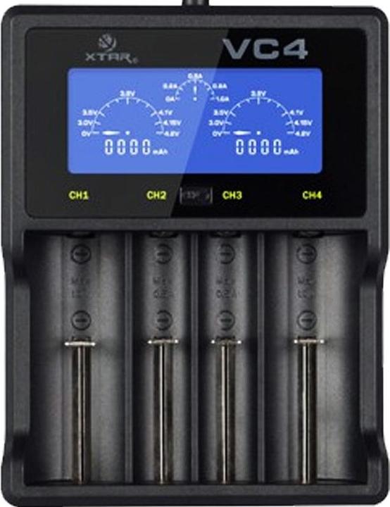 Actual product image Fenix LCD quick charger (1 pcs., CR123A, 700 mAh, Battery + charger)