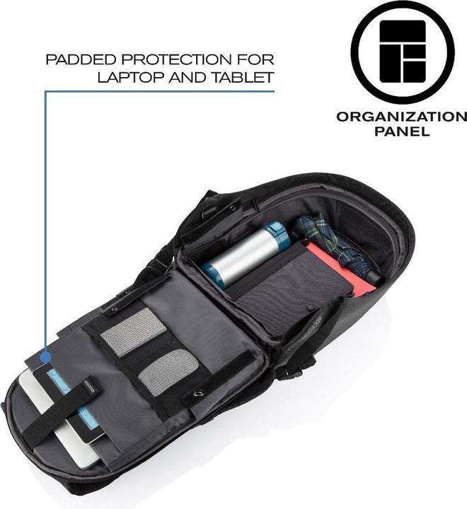 Actual product image XD Design Backpack BOBBY HERO REGULAR Blue P705.299 (18 l)