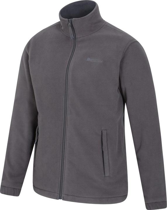 Actual product image Mountain Warehouse Mens Bernard II Windproof Fleece Jacket (XXL)