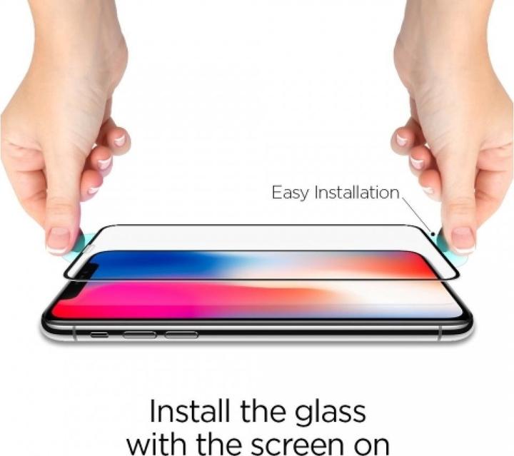 Actual product image Screenguard Apple iPhone 11 Full Screen Protective Glass Film 2.5D 9H (1 Piece, Apple iPhone 11)