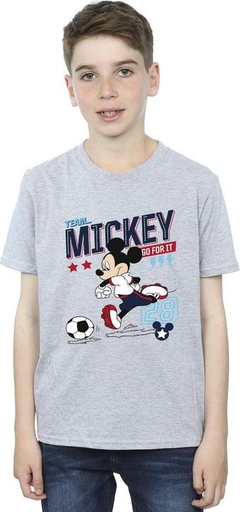 Immagine prodotto Disney Mickey Mouse Team Mickey Football Maglietta Ragazzi (140, 146)