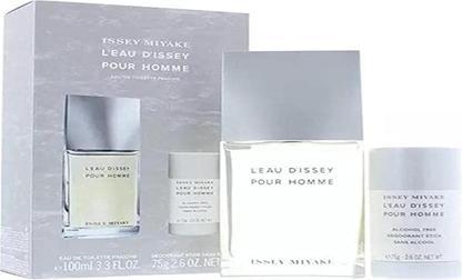 Actual product image SET ISSEY MIYAKE L'Eau d'Issey Pour Homme EDT spray 75ml + STICK 75g (Eau de toilette, 75 ml)