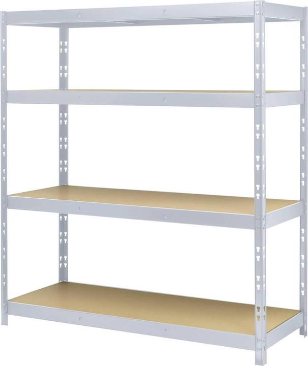 Produktbild Toolcraft TO-8701227 Fachbodenregal 350kg (B x H x T) 1600 x 1800 x 600mm Metall (verzinkt), MDF Pl