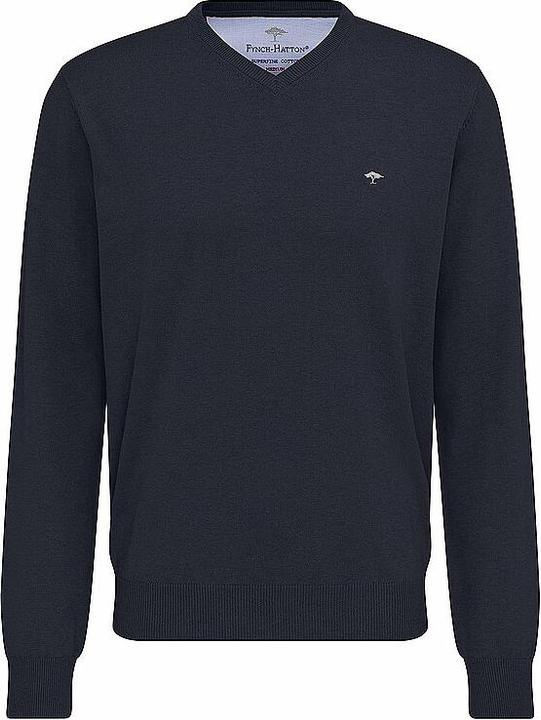 Produktbild Fynch-Hatton V-Neck Sweater navy (XL)