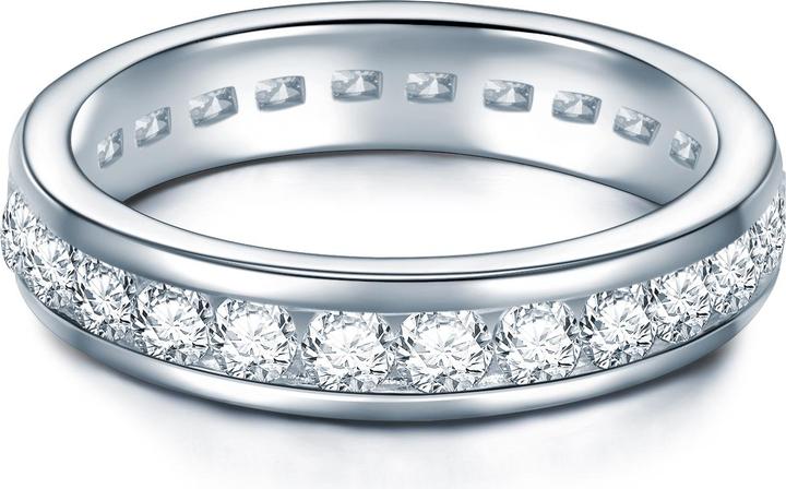 Trilani Damen Sterling Silber Zirkonia silber - 4208