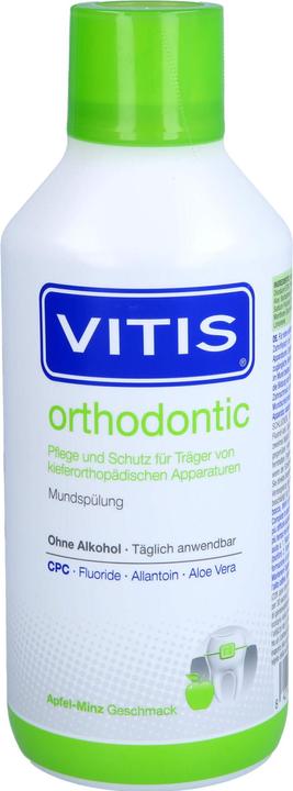Produktbild Vitis orthodontic Mundspülung 500 ml (500 ml, Mundspülung)