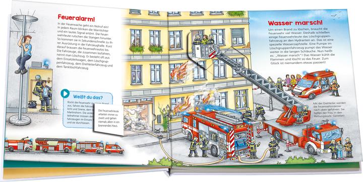 Immagine prodotto Bookii WAS IST WAS Kindergarten In viaggio con i vigili del fuoco! (Tedesco)