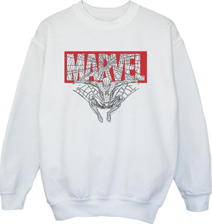 Immagine prodotto Spider Man Logo Red Felpa Ragazzi (152, 158)