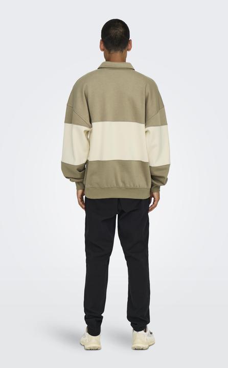 Produktbild Only & Sons Onsbyron Vtg Ls Zip Polo (XL)