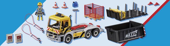 Actual product image Playmobil Truck with swap body (70444, Playmobil City Action)
