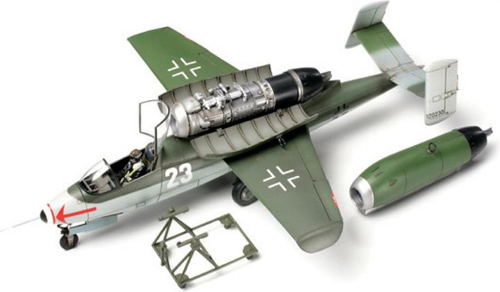 Immagine prodotto Tamiya Tedesco Heinkel He162 A2 Salamander