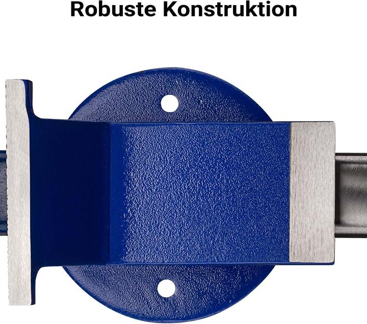 Image du produit Wiltec Étau 125mm Mâchoires Étau parallèle Étau de table (125 mm)