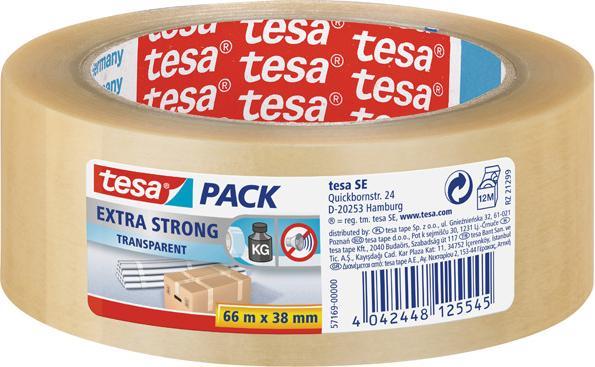 Actual product image tesa tesapack PVC transparent (50.50 mm)