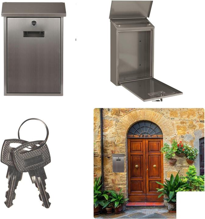 Immagine prodotto Velleman Cassetta Postale - Berlino - Acciaio Inox