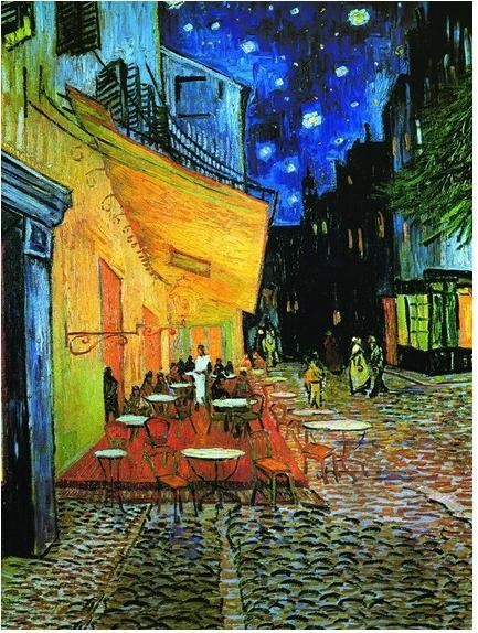 Actual product image Eurographics Café terrace in the evening VvG (1000 pieces)