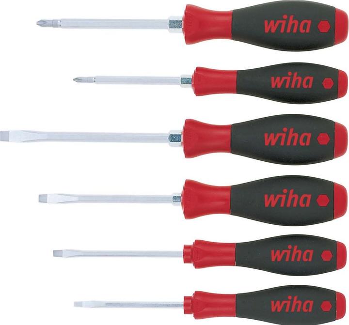 Wiha Screwdriver set (Slotted screws, Phillipps cross recess (PH))