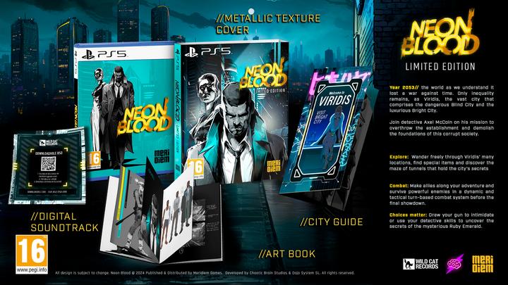 Immagine prodotto Meridiem Games Sangue al neon L.E. PS-5 UK (PS5)
