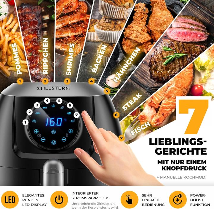 Produktbild Stillstern Heissluftfritteuse 5L