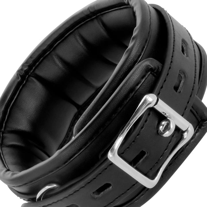 Produktbild Darkness Black Soft Collar With Leash Leather