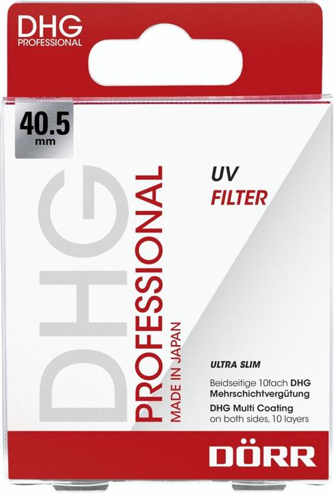 Produktbild Dörr UV Filter DHG 40.5mm (40.50 mm, UV-Filter, 40.50 mm)