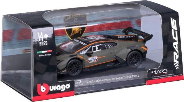 Immagine prodotto Bburago 18-38305 Officia Lamborghini Huracan Super Trofeo EVO2 κλίμακα 1:43 Serie Race Συλλεκτικό