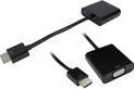 Image du produit Cables Direct Adaptateur HDMI Vers Svga Vga+3.5 Socket (HDMI)