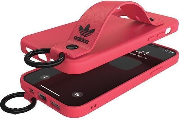 Produktbild adidas OR Hand Strap Case iPhone 12/12 Pro 6,1" różowy/pink 42397 (Apple iPhone 12)