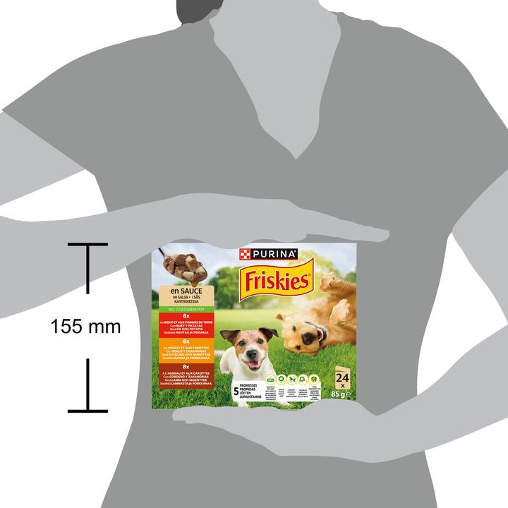 Produktbild Friskies In Sauce (Adult, 24 Stk., 2040 g)