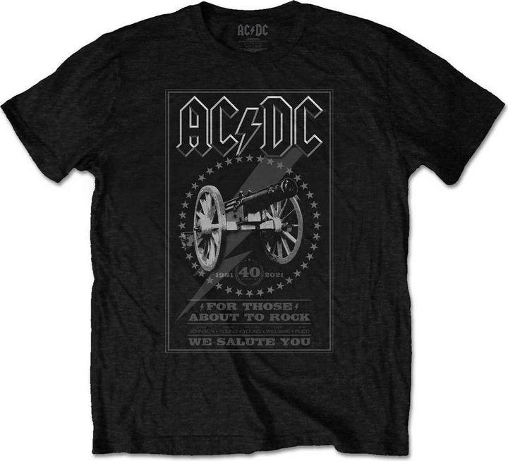 AC/DC For Those About To Rock 40th TShirt