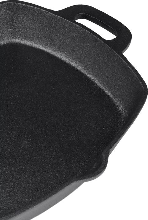 Productafbeelding H&H No Name IJzeren pan met handvat (25 cm, Koekenpan, Gietijzer)