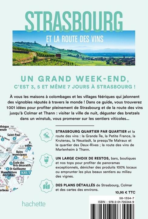 Produktbild Strasbourg et la route des vins (Französisch, Collectif, 2024)