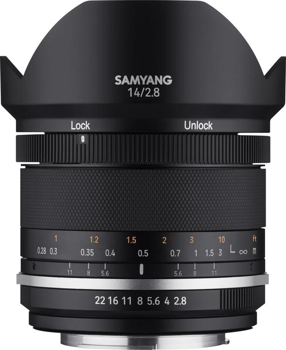 Actual product image Samyang 14mm f/2.8 MKII Canon EF (Canon EF, APS-C / DX)