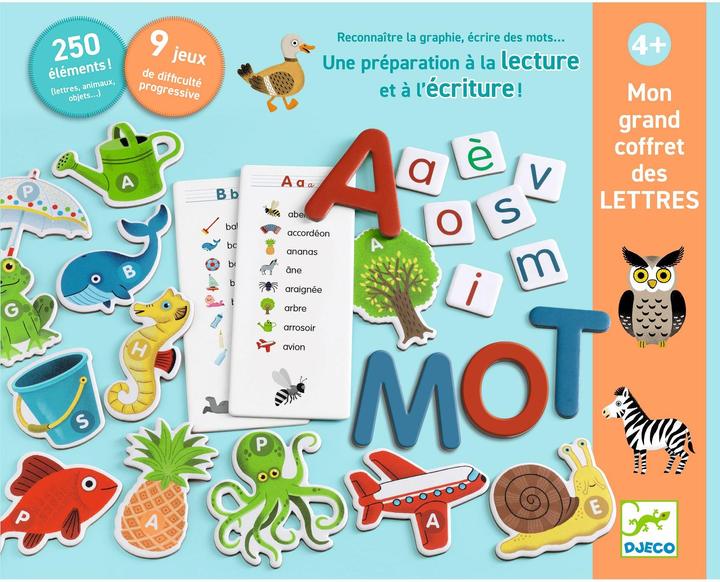 Actual product image Djeco My big letter box