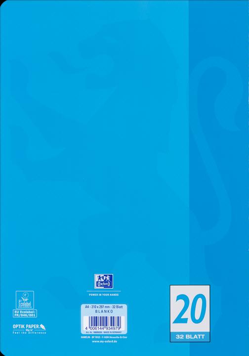 Image du produit Oxford Cahier d'école (A4, Blanc)