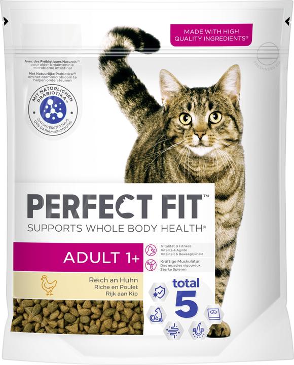 Actual product image Perfect Fit Cat Dry Adult 1+ Chicken 750g (Adult, 1 pcs., 750 g)