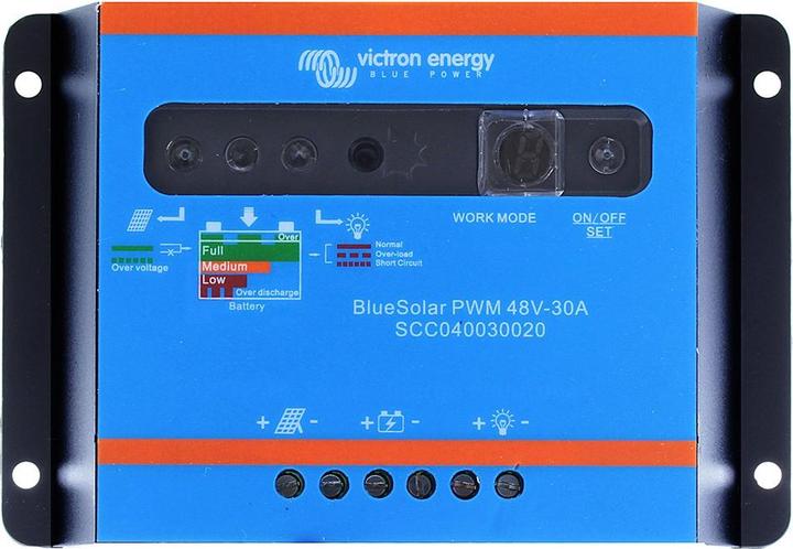 Actual product image Victron Energy BlueSolar PWM-Light 48V 30A Solar Charge Controller